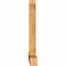 Ekena Millwork Portland Rough Sawn Timber Gable Bracket, Western Red Cedar, 96"W x 56"H x 6"D x 6"F, 14/12 Pitch GBW096X56X0606POR00RWR - alternate 3